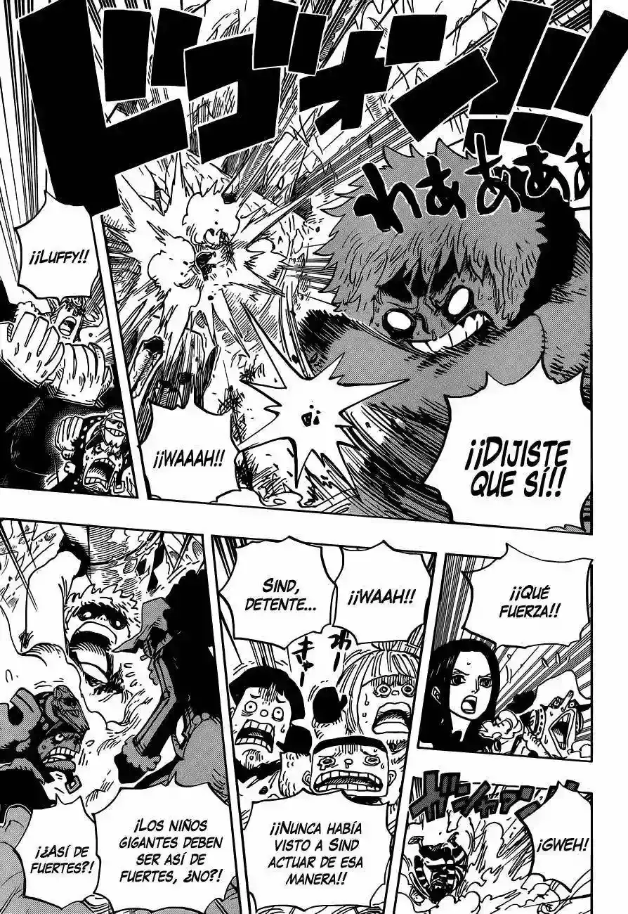 One Piece Capítulo 665 - Página 12 en español