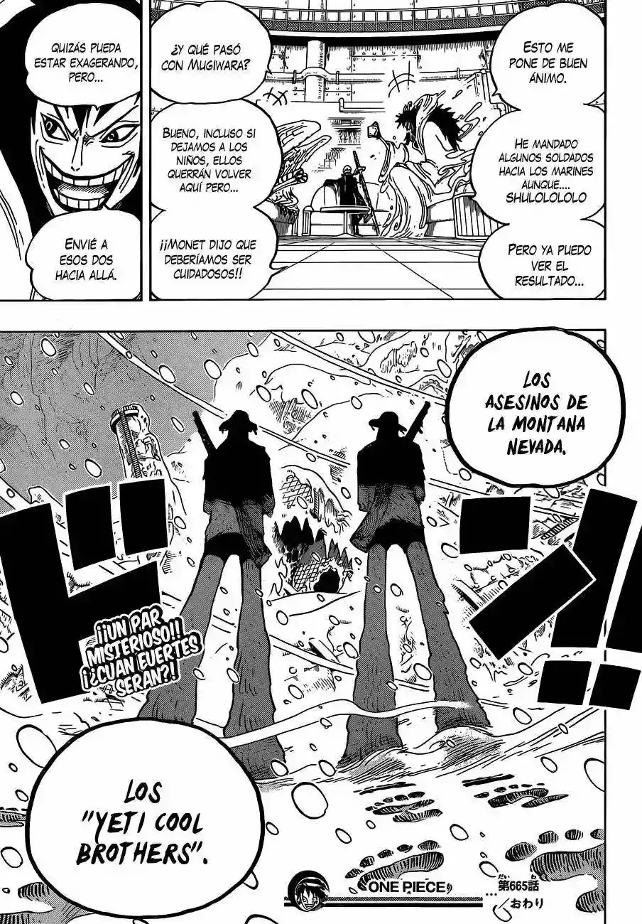One Piece Capítulo 665 - Página 18 en español