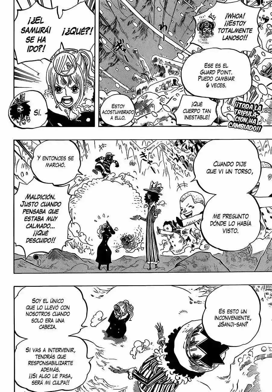 One Piece Capítulo 665 - Página 3 en español