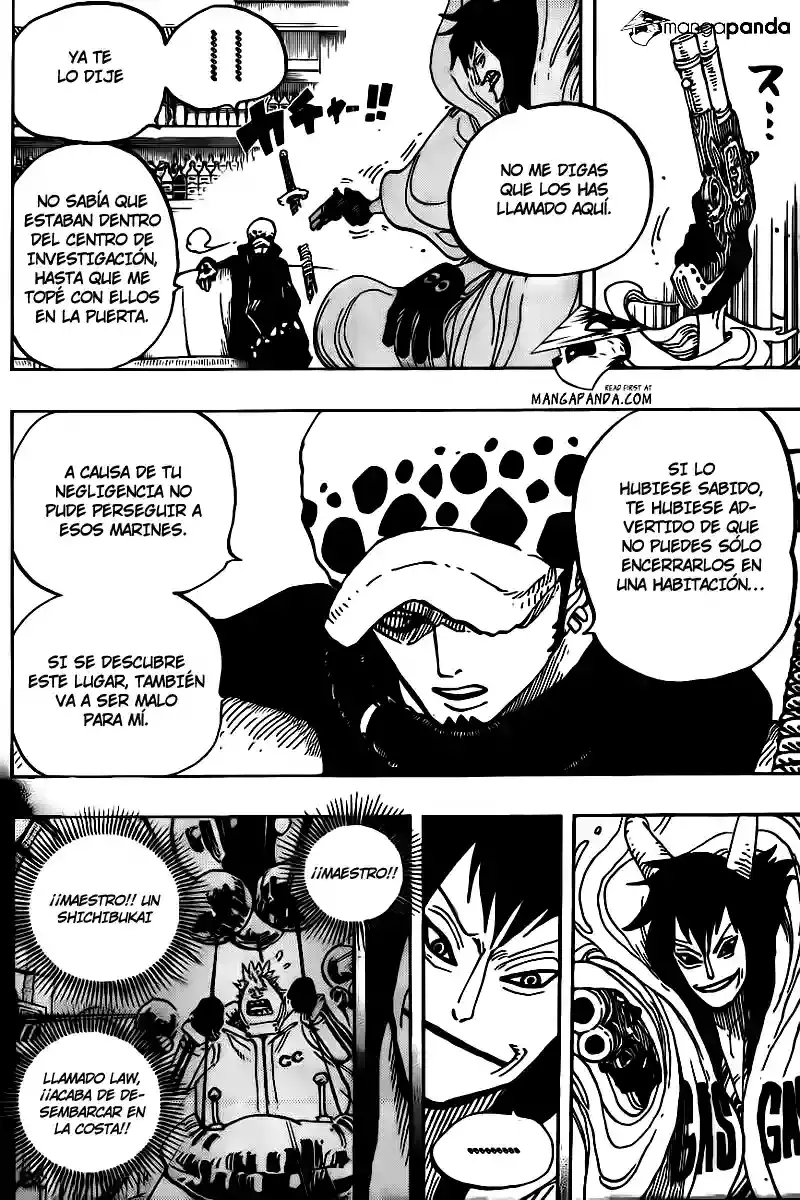 One Piece Capítulo 666 - Página 4 en español