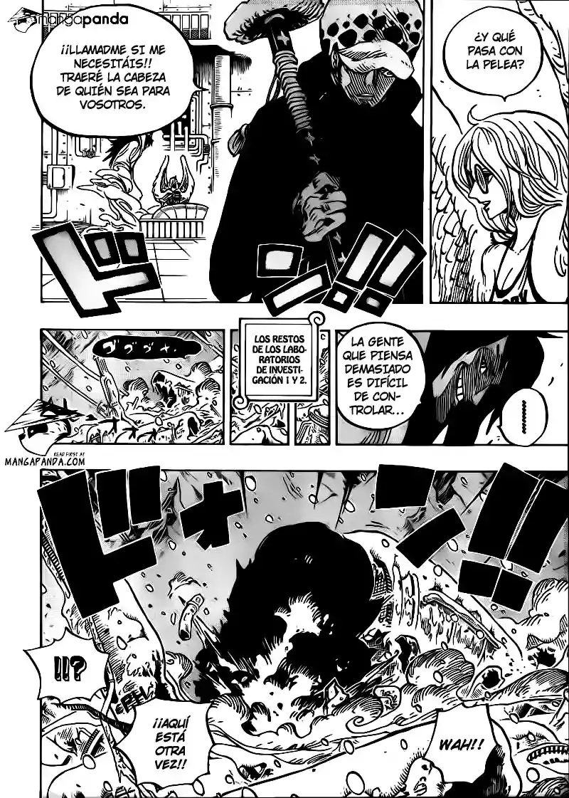 One Piece Capítulo 666 - Página 8 en español