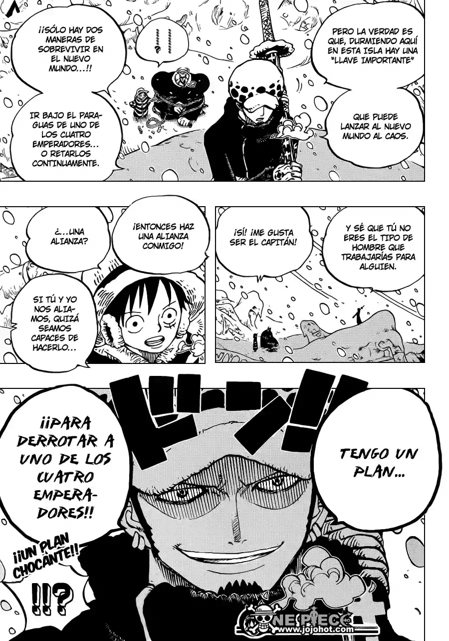 One Piece Capítulo 667 - Página 18 en español