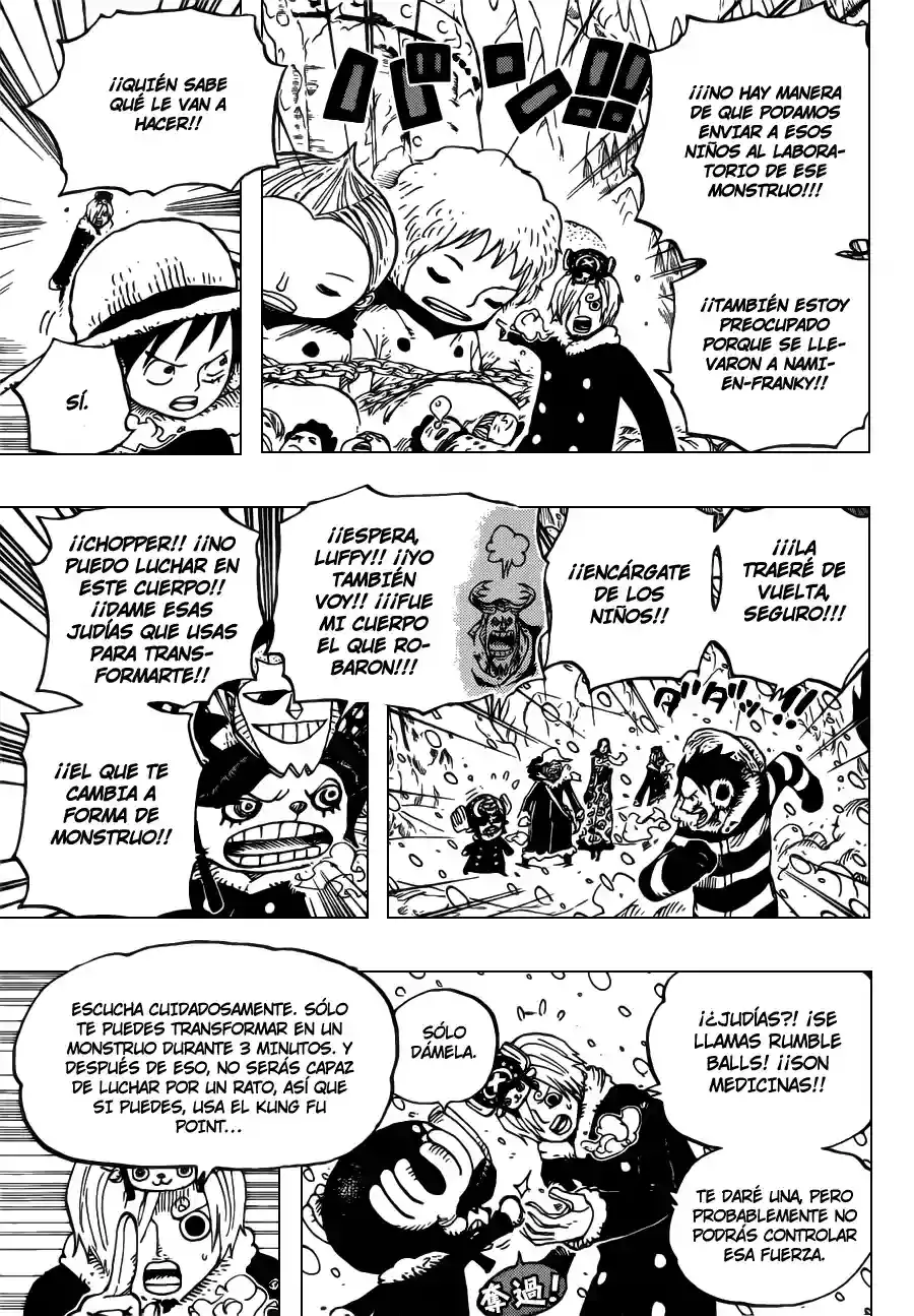 One Piece Capítulo 667 - Página 3 en español