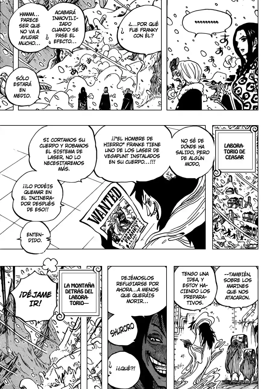 One Piece Capítulo 667 - Página 5 en español