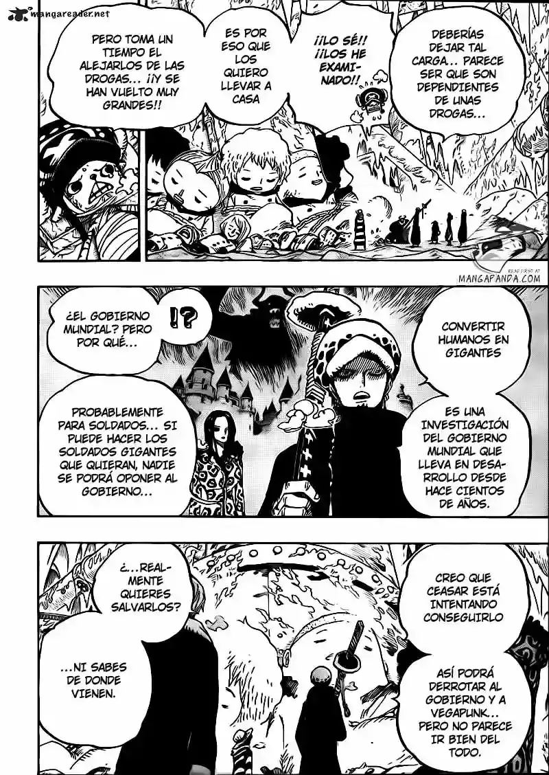 One Piece Capítulo 668 - Página 8 en español