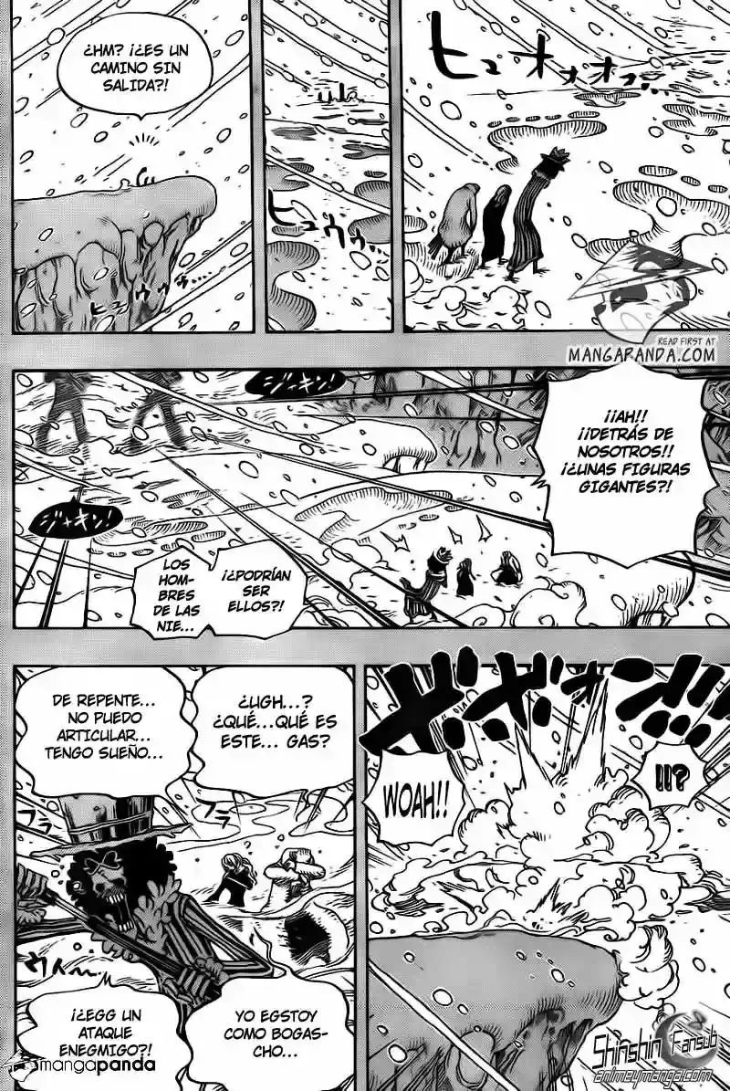 One Piece Capítulo 669 - Página 4 en español