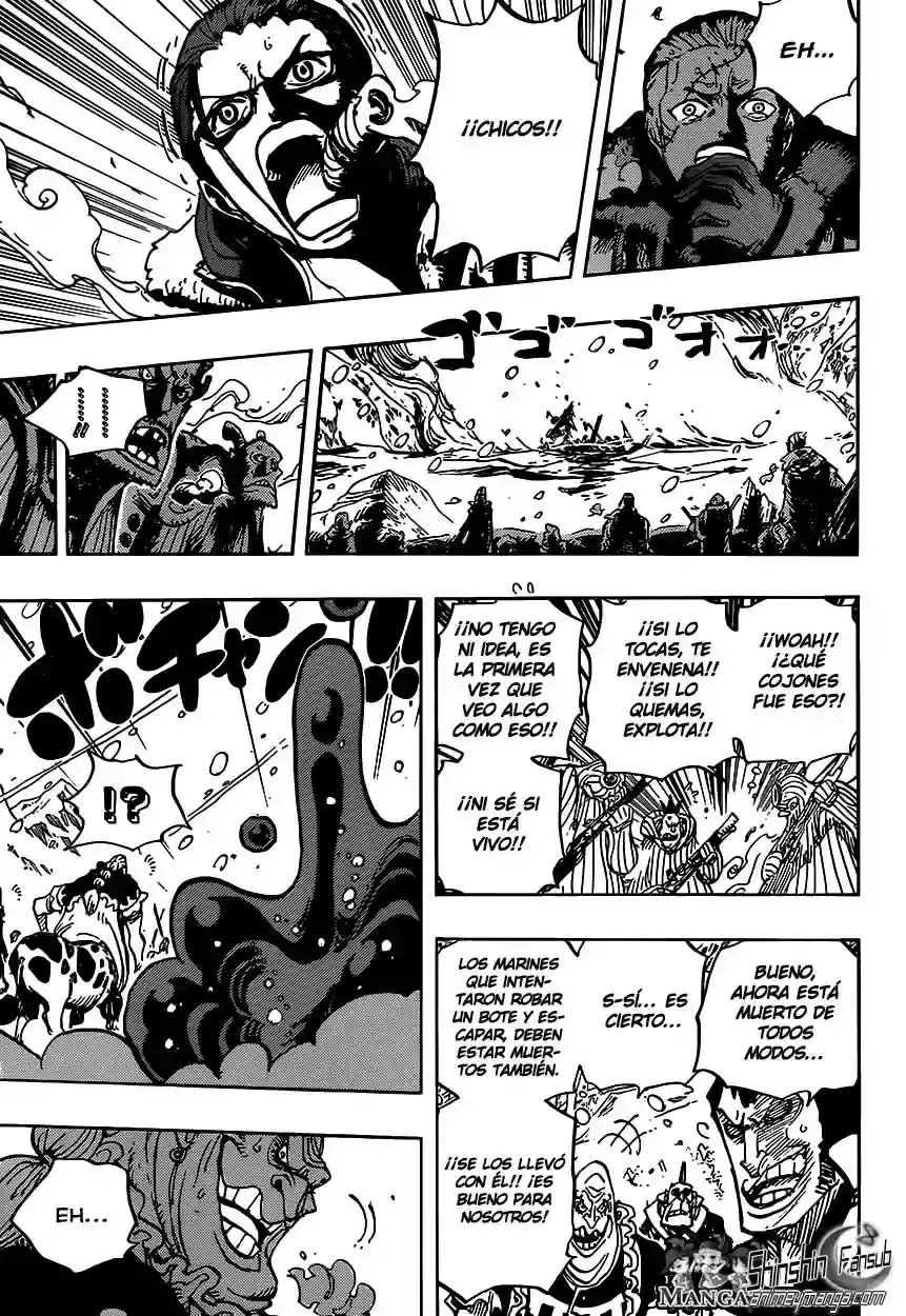 One Piece Capítulo 670 - Página 13 en español
