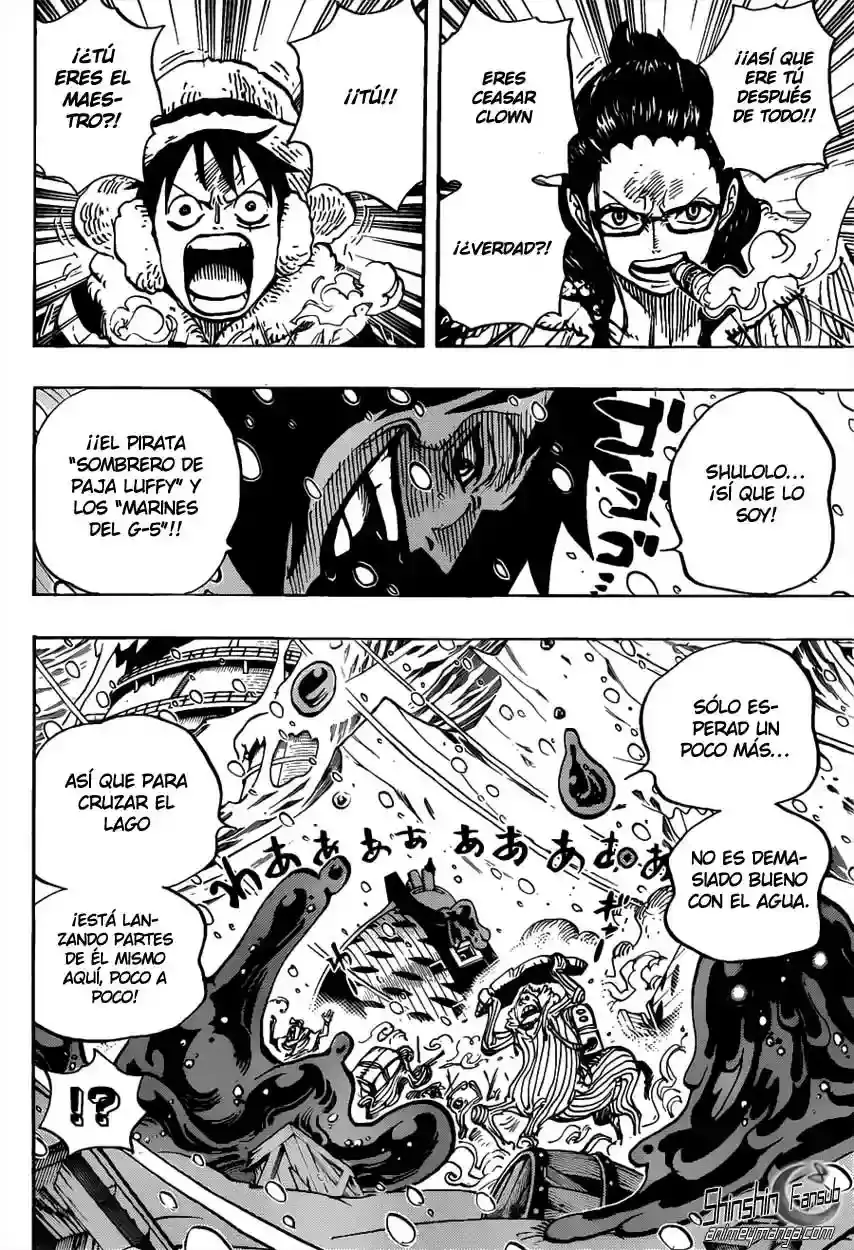 One Piece Capítulo 670 - Página 16 en español