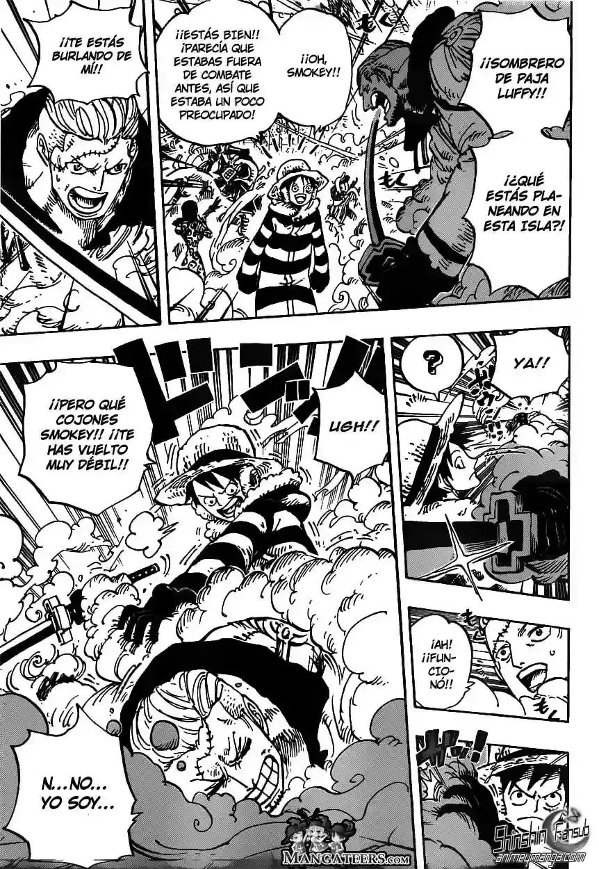 One Piece Capítulo 670 - Página 3 en español