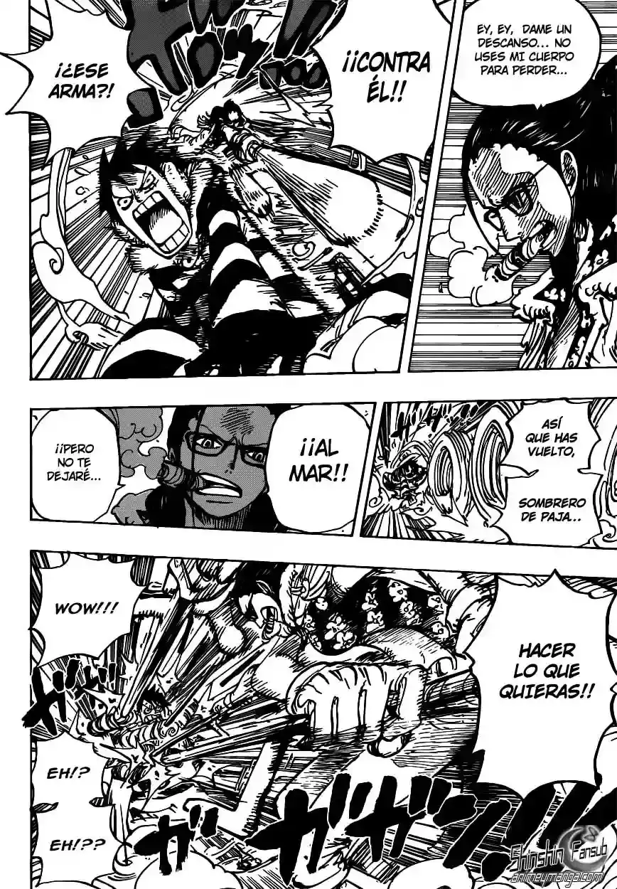 One Piece Capítulo 670 - Página 4 en español