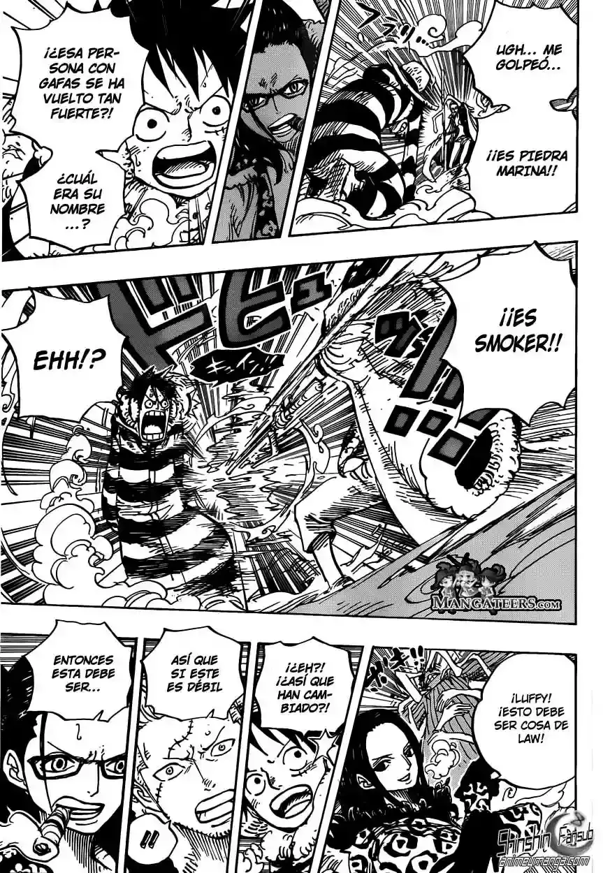 One Piece Capítulo 670 - Página 5 en español