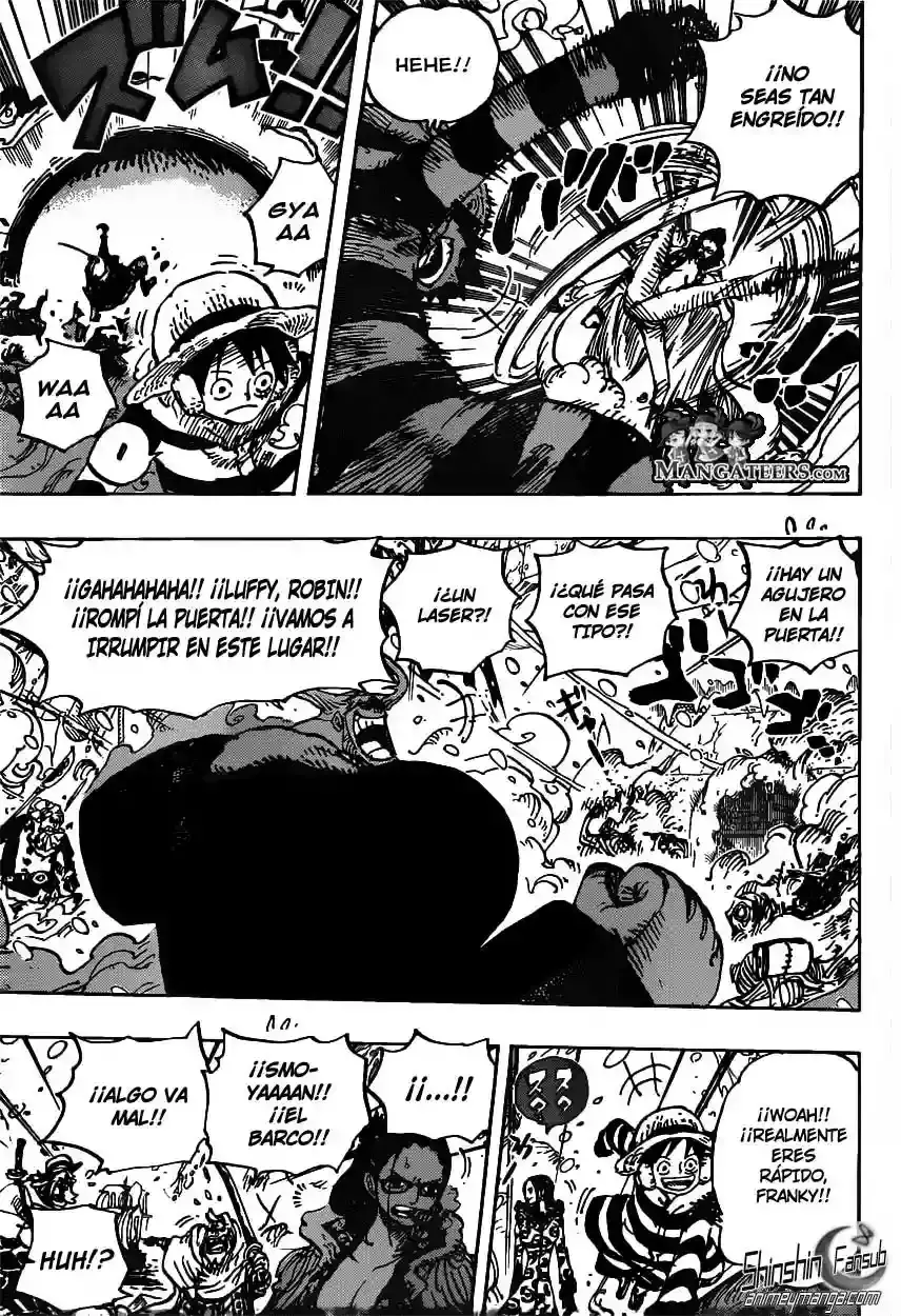 One Piece Capítulo 670 - Página 7 en español