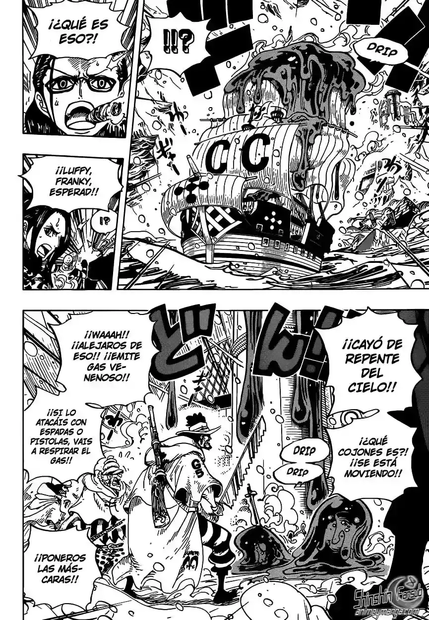 One Piece Capítulo 670 - Página 8 en español