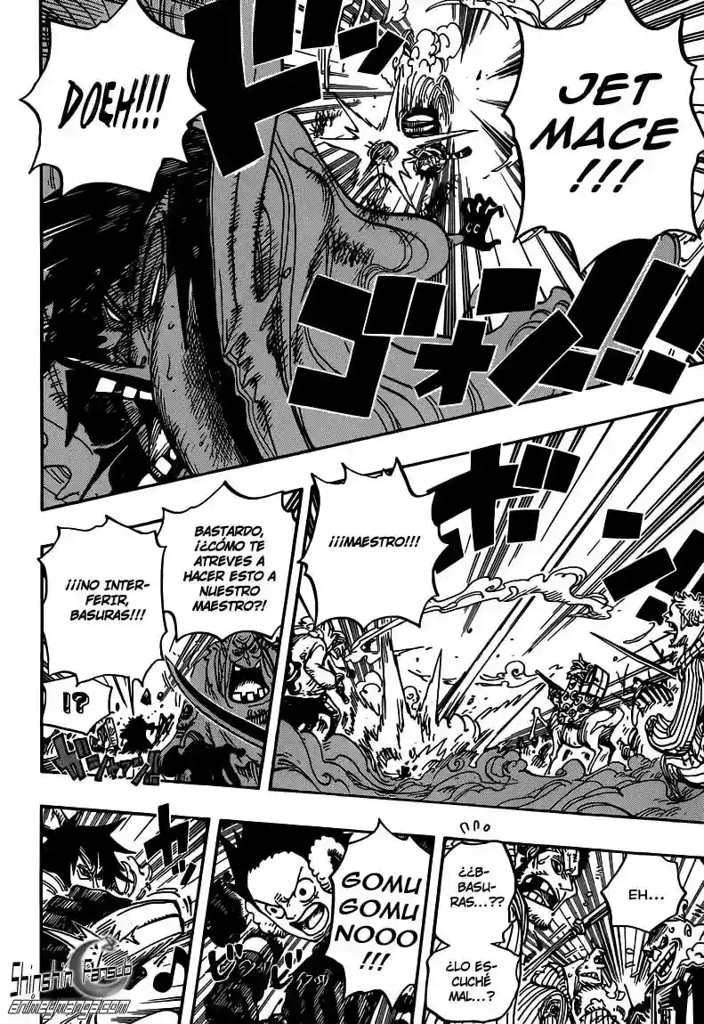 One Piece Capítulo 671 - Página 10 en español