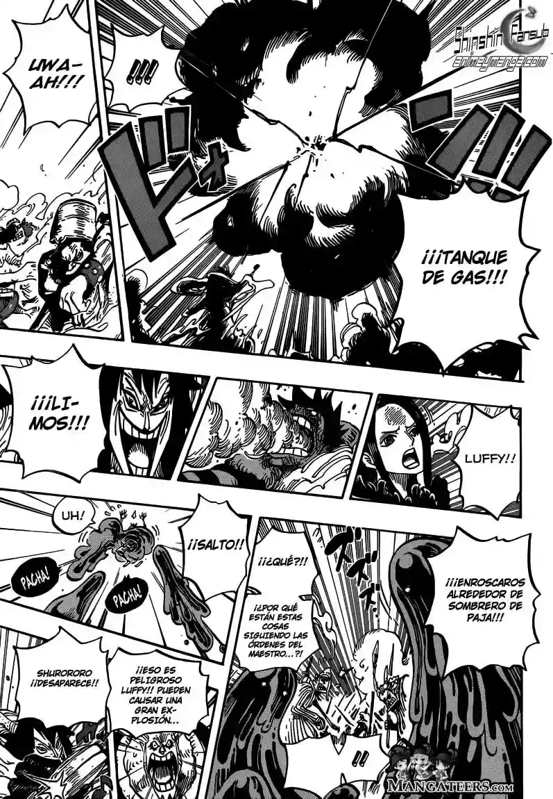 One Piece Capítulo 671 - Página 11 en español