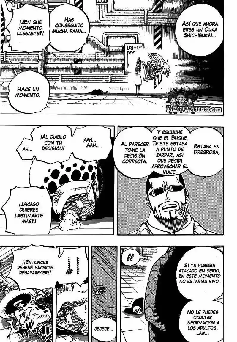 One Piece Capítulo 672 - Página 4 en español