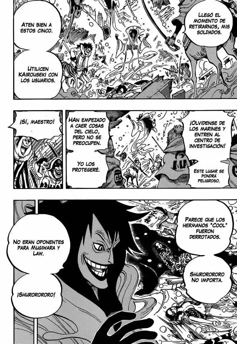 One Piece Capítulo 672 - Página 9 en español