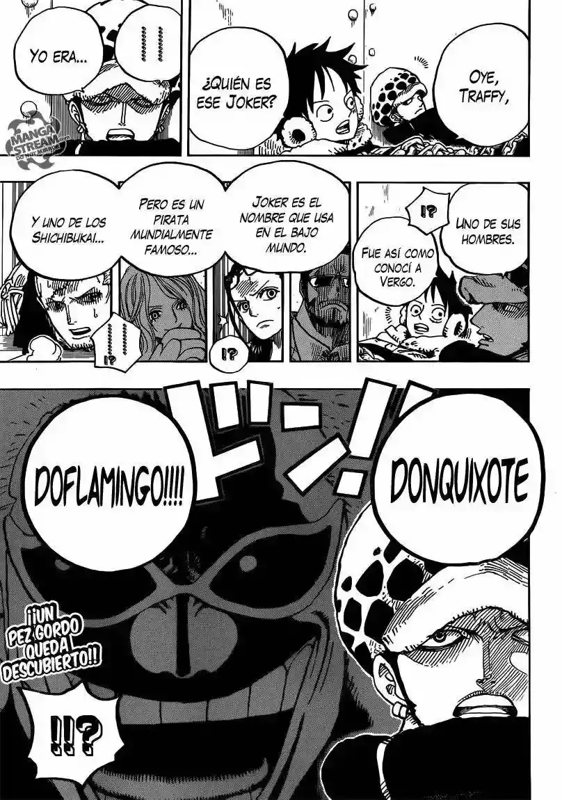 One Piece Capítulo 673 - Página 20 en español