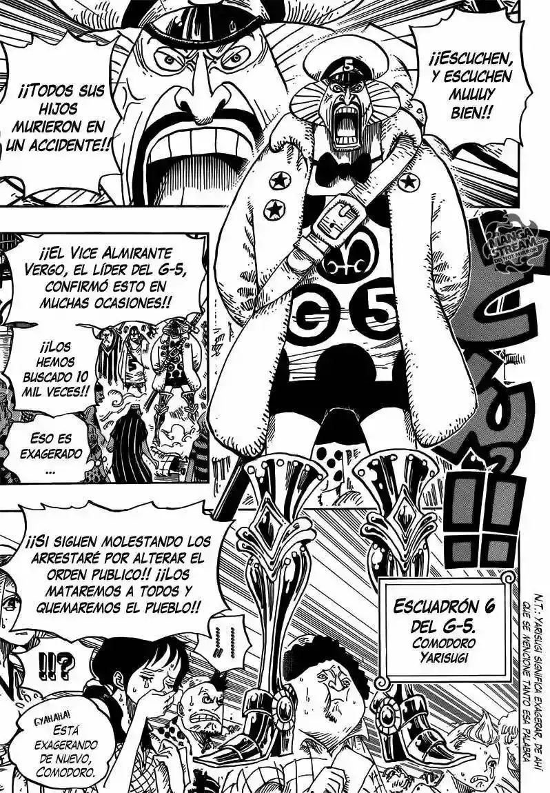 One Piece Capítulo 673 - Página 4 en español