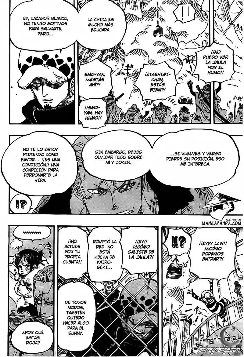 One Piece Capítulo 677 - Página 11 en español