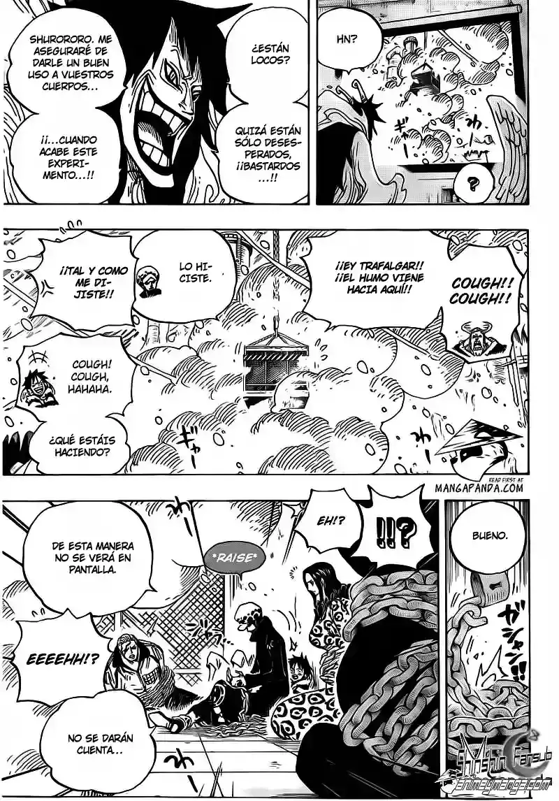 One Piece Capítulo 677 - Página 8 en español