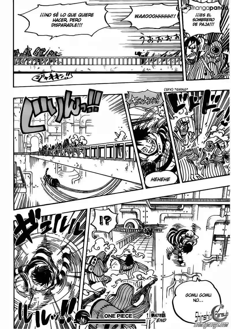 One Piece Capítulo 678 - Página 15 en español