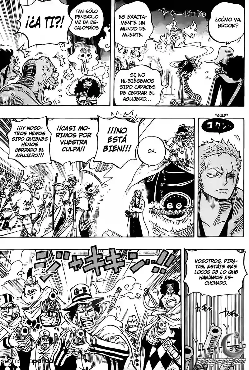 One Piece Capítulo 678 - Página 7 en español