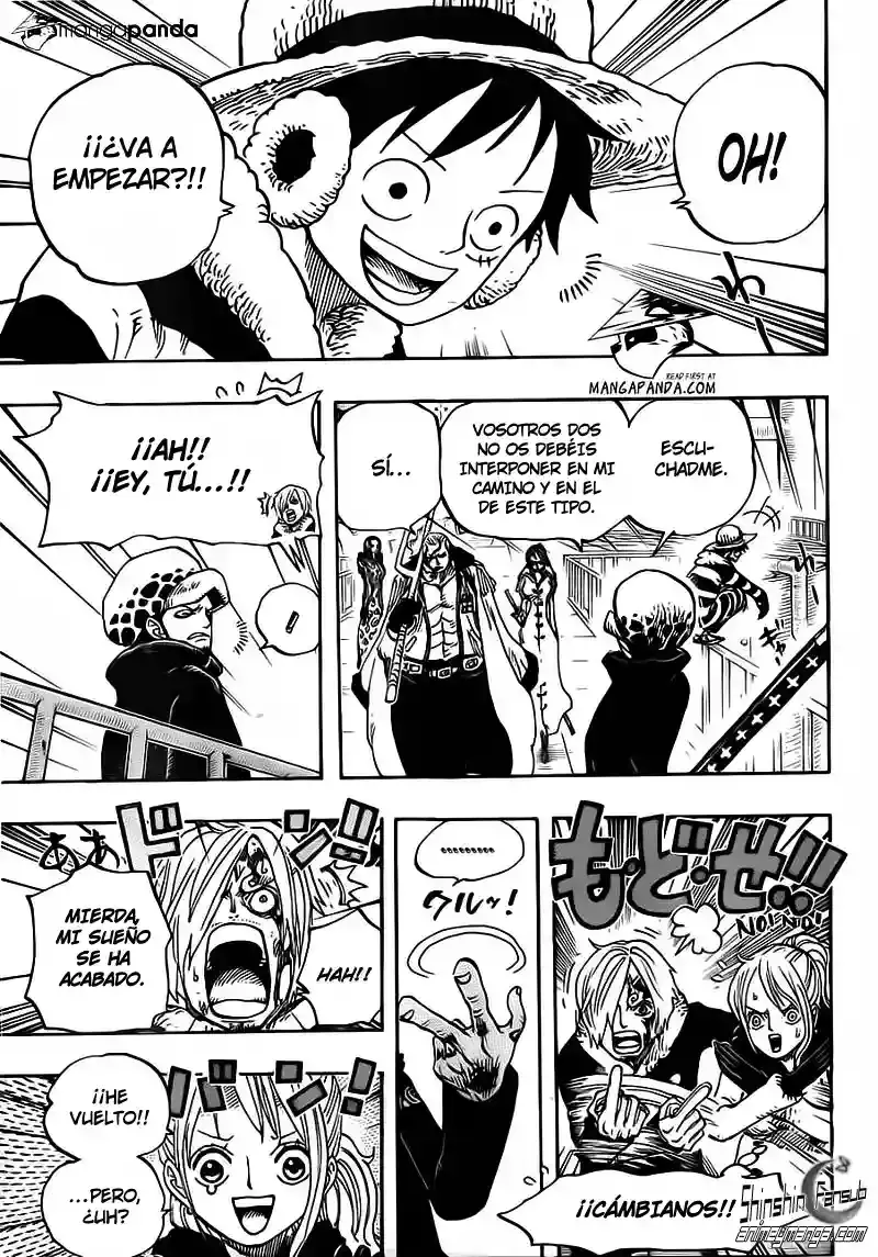 One Piece Capítulo 678 - Página 9 en español