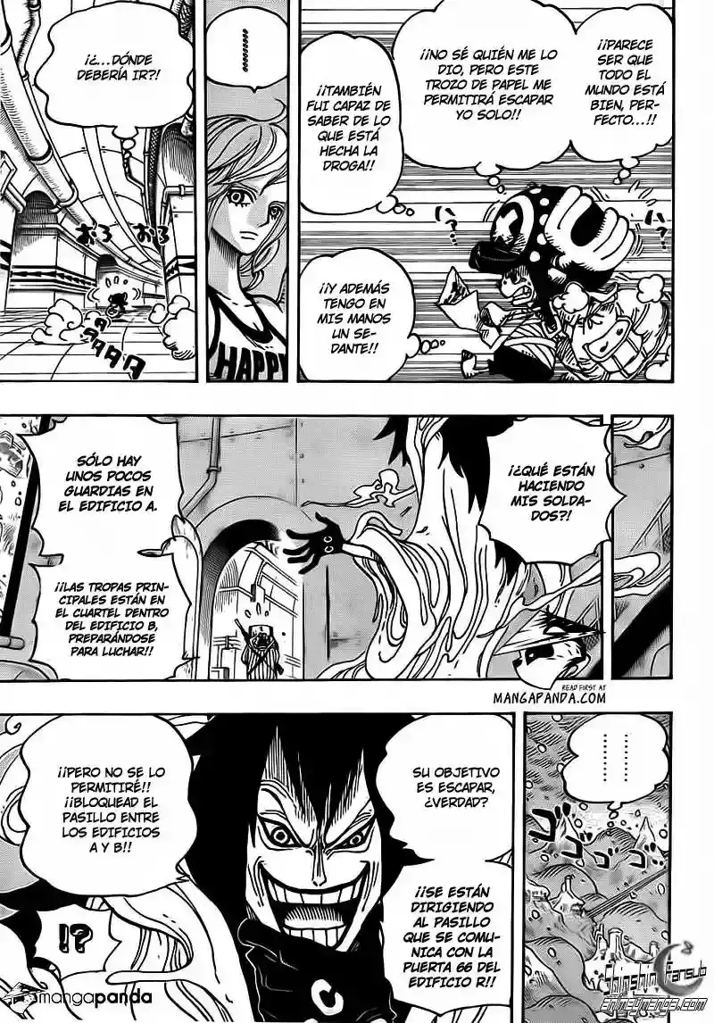 One Piece Capítulo 679 - Página 4 en español