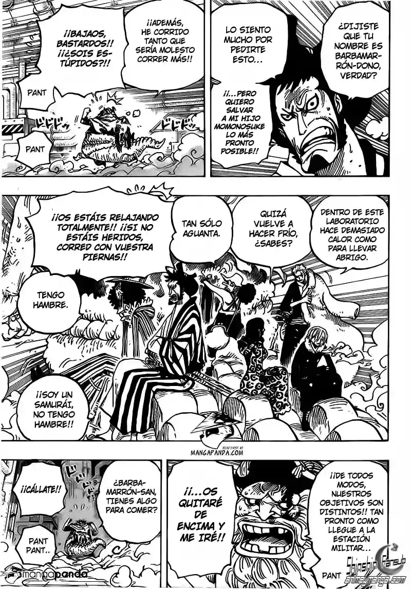 One Piece Capítulo 680 - Página 3 en español