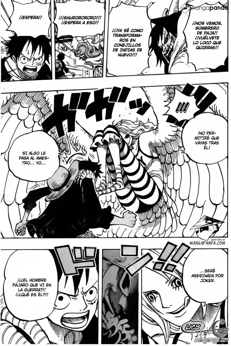 One Piece Capítulo 681 - Página 13 en español