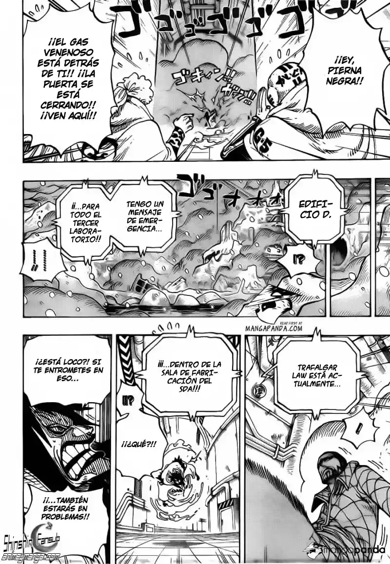 One Piece Capítulo 681 - Página 18 en español