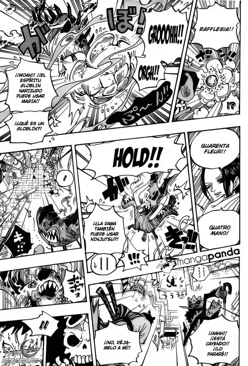 One Piece Capítulo 682 - Página 14 en español