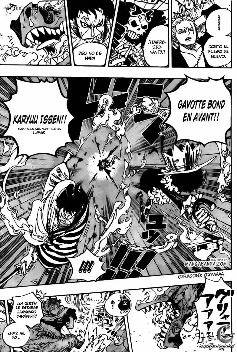 One Piece Capítulo 682 - Página 16 en español