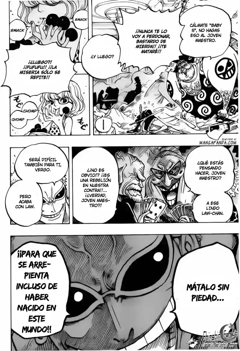 One Piece Capítulo 682 - Página 9 en español