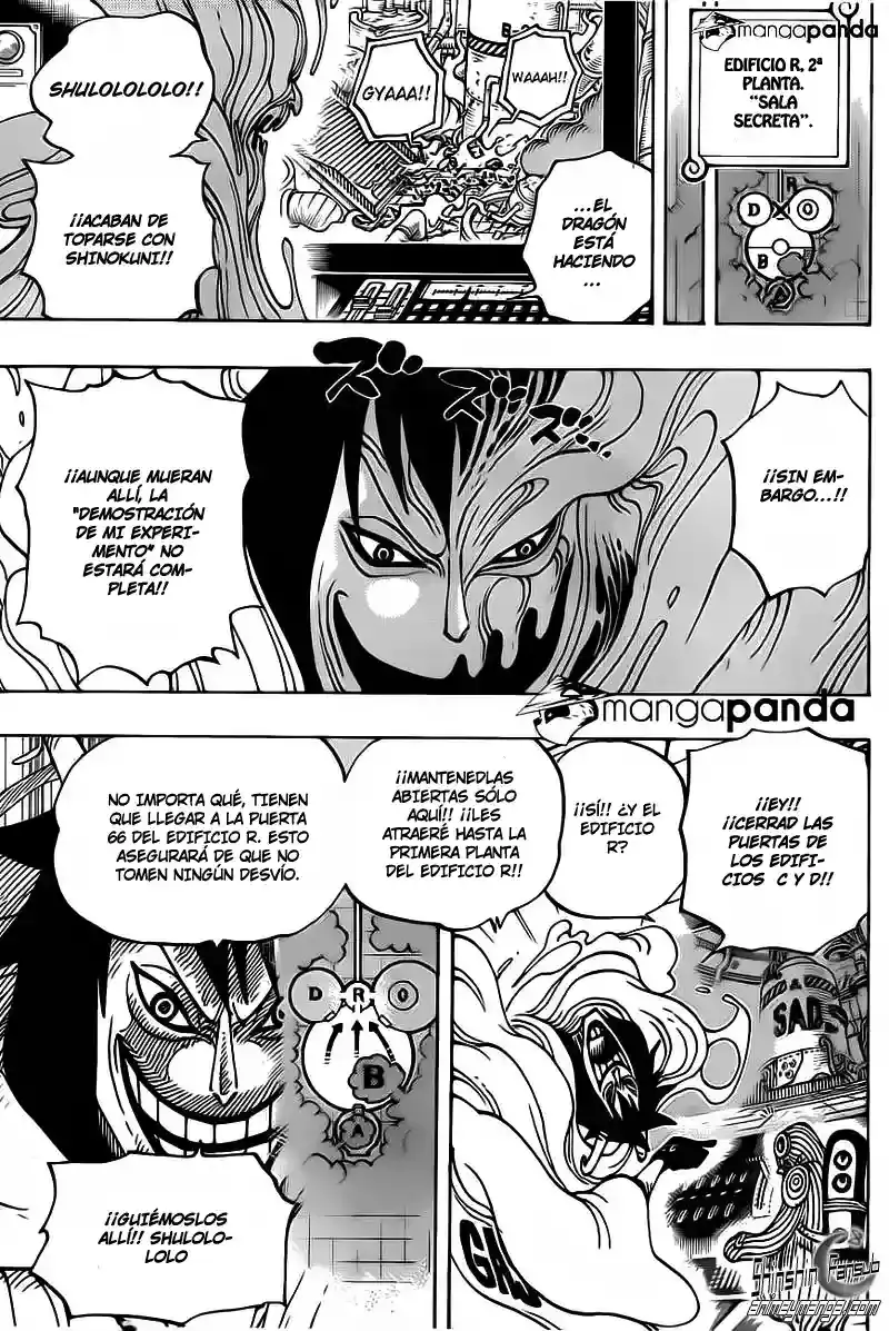 One Piece Capítulo 684 - Página 11 en español