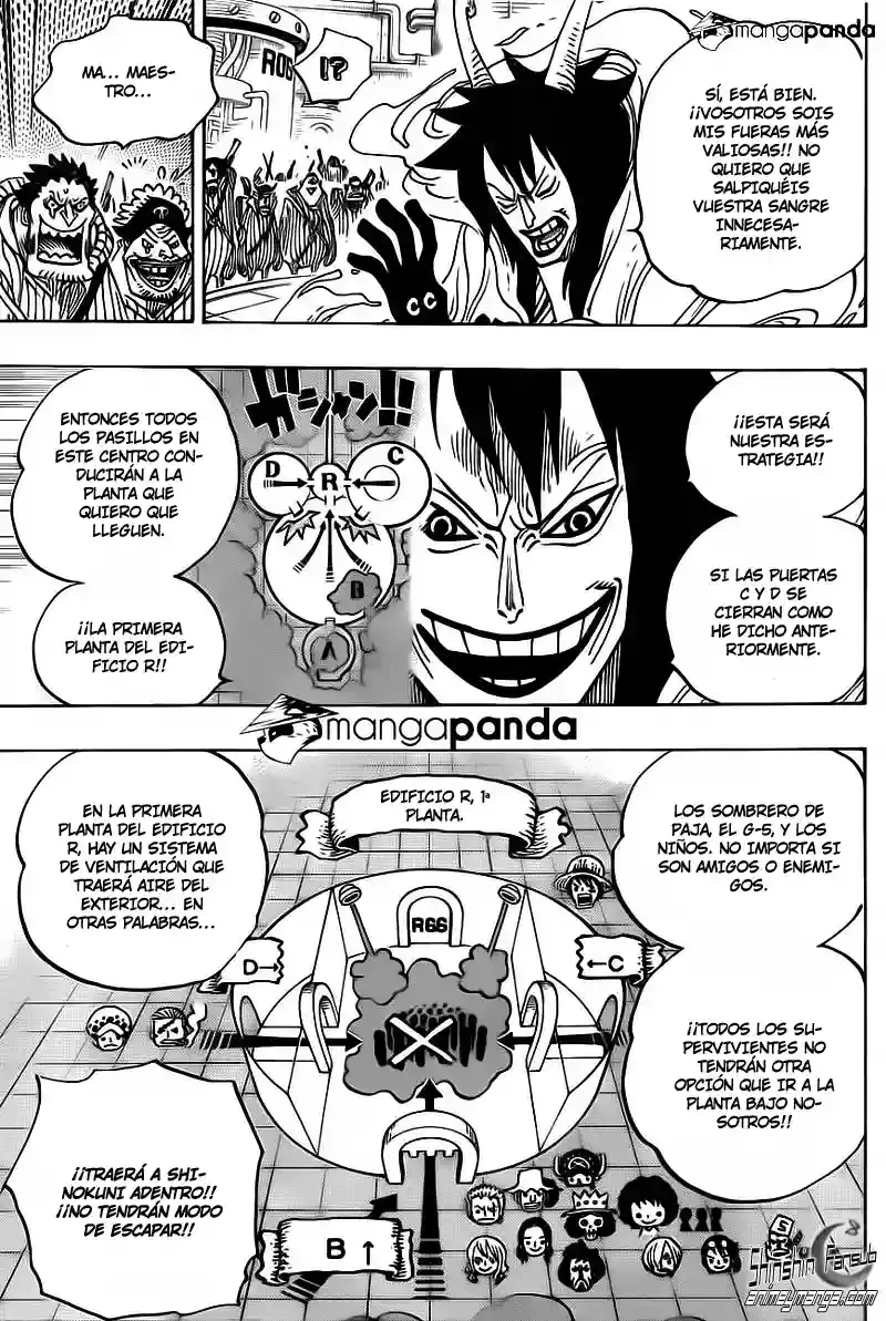 One Piece Capítulo 684 - Página 13 en español