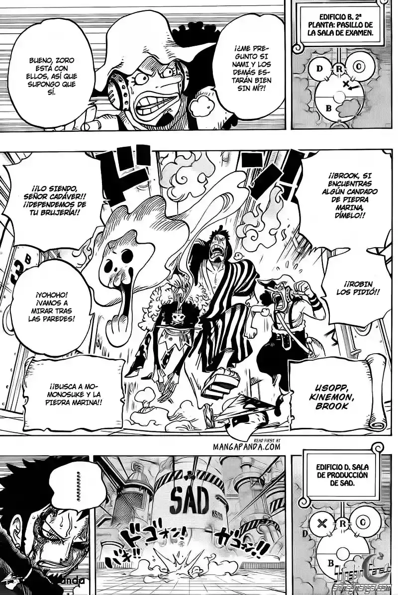 One Piece Capítulo 685 - Página 15 en español