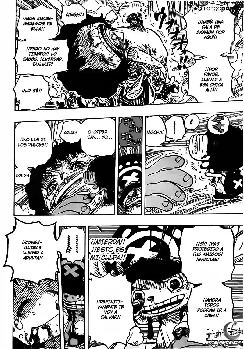 One Piece Capítulo 688 - Página 17 en español