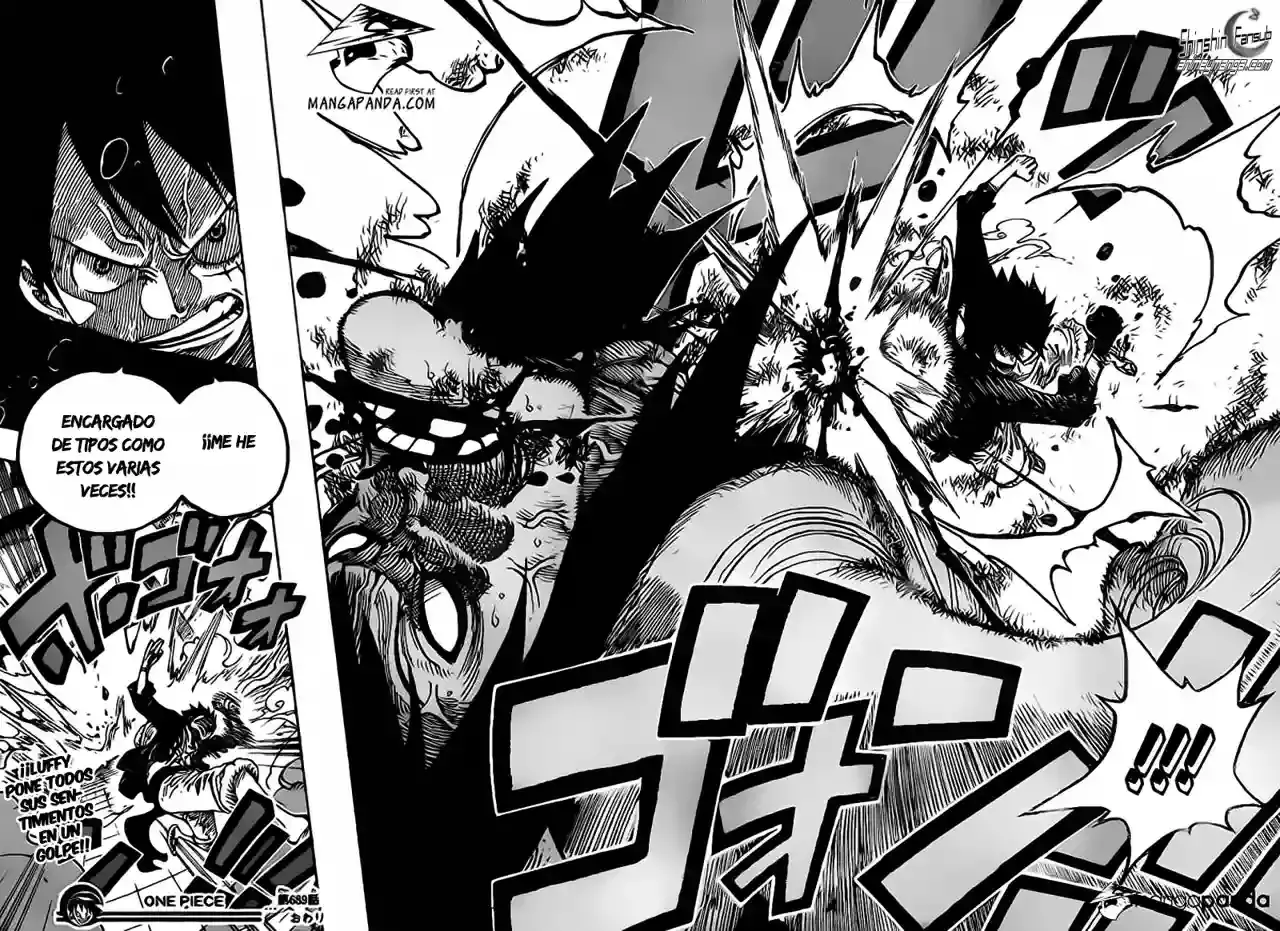 One Piece Capítulo 689 - Página 17 en español