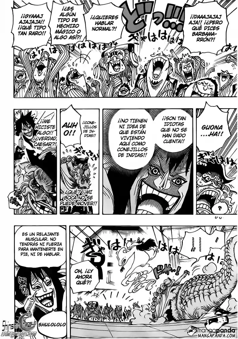 One Piece Capítulo 689 - Página 6 en español