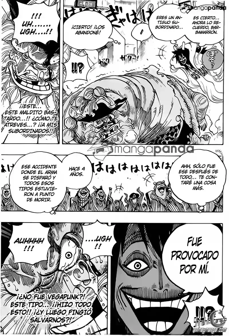 One Piece Capítulo 689 - Página 7 en español