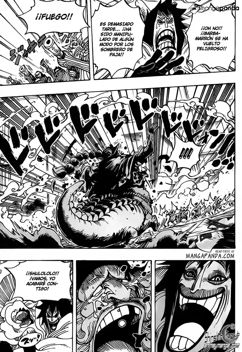 One Piece Capítulo 689 - Página 9 en español