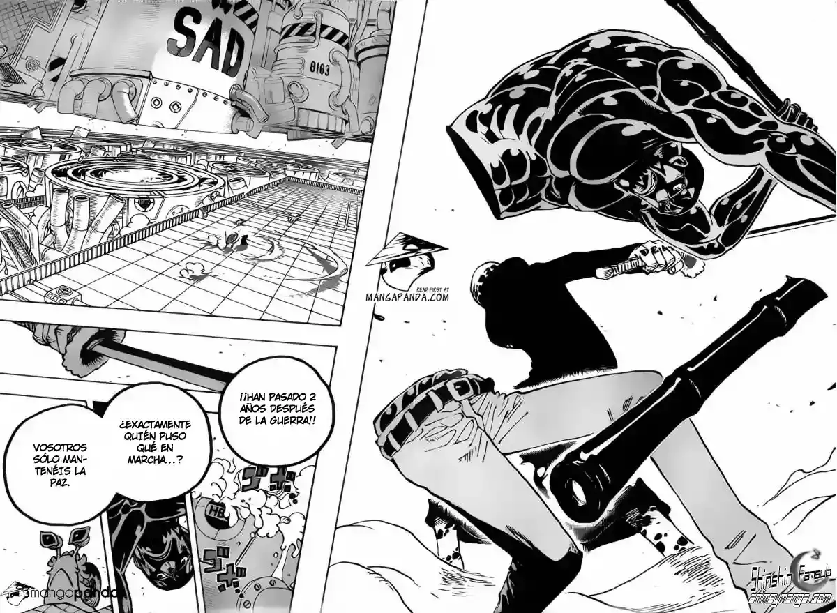 One Piece Capítulo 690 - Página 16 en español