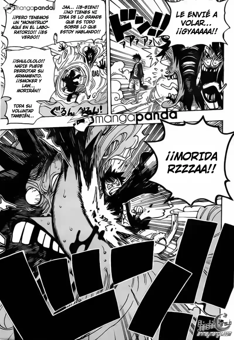 One Piece Capítulo 690 - Página 5 en español