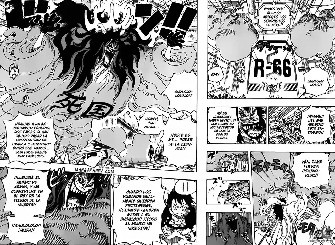 One Piece Capítulo 691 - Página 10 en español