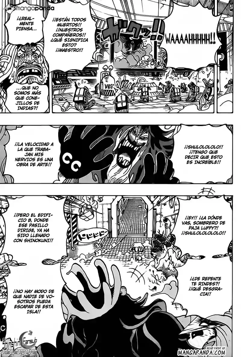 One Piece Capítulo 691 - Página 12 en español
