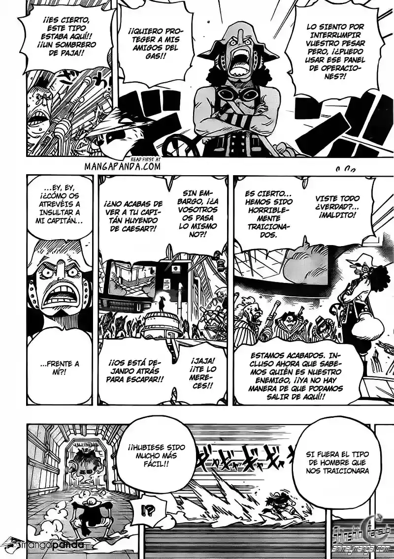 One Piece Capítulo 691 - Página 13 en español