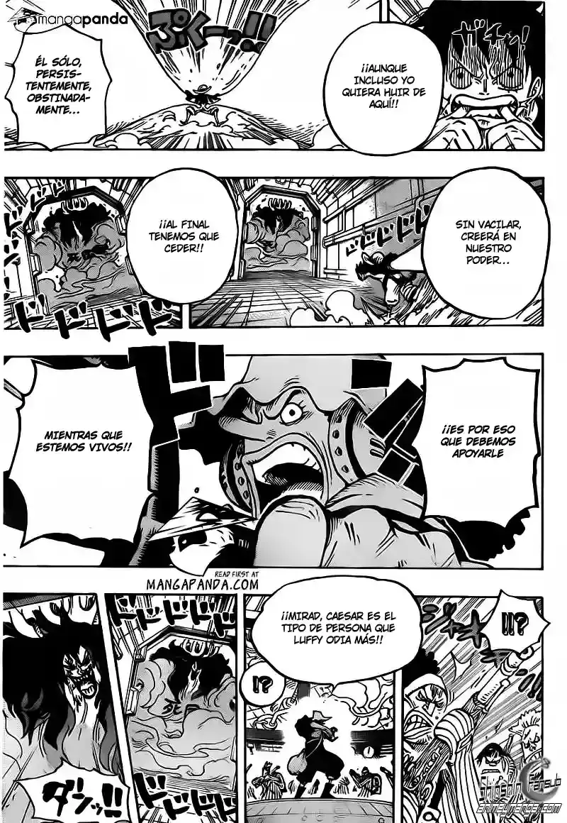 One Piece Capítulo 691 - Página 14 en español