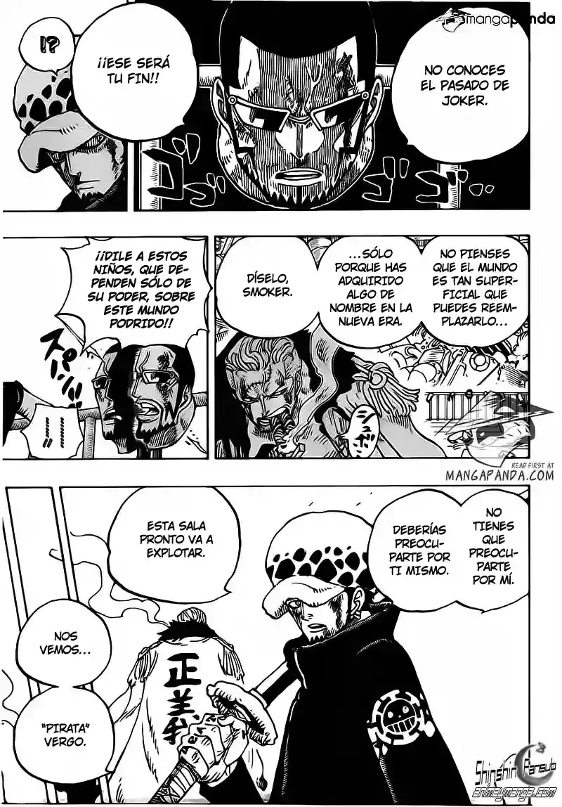 One Piece Capítulo 691 - Página 5 en español